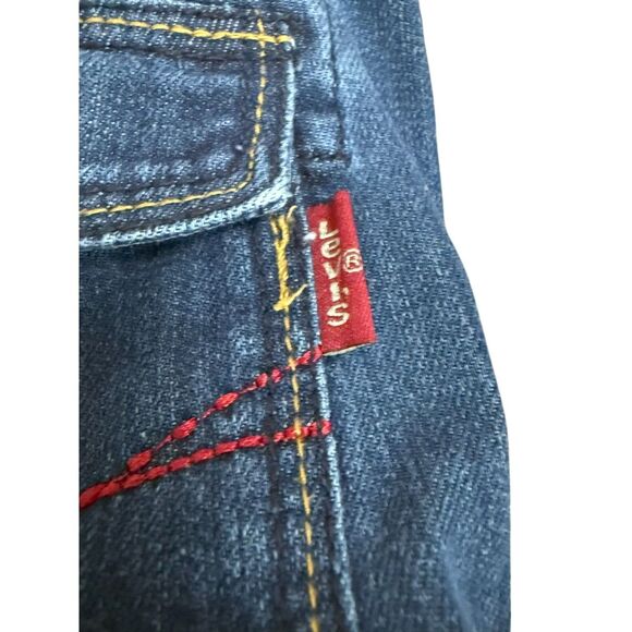 Vtg Levis Mens Carpenter Shorts Blue Denim Skater Grunge Size 40 Y2K Workwear - Picture 6 of 12